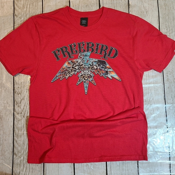 Freebird Graphic T-Shirt – Vintage Rock Eagle Tee – Bold Classic Rock Tee - Picture 10 of 12